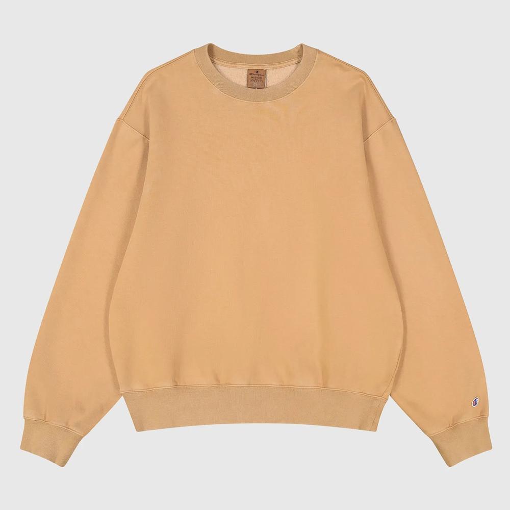 Blúza Champion Fleece Sweatshirt 220511-MS034 - hnedé