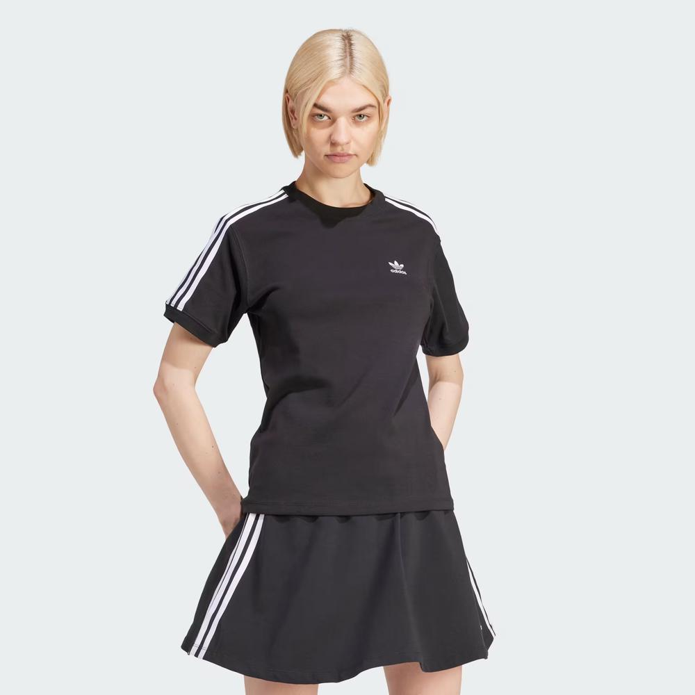 Tričko adidas Originals 3-Stripes IU2420 - čierne