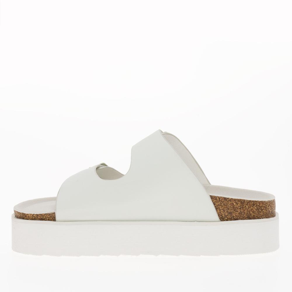 Žabky O'Neill Platform Slider Women Low 90241019.02A - biele