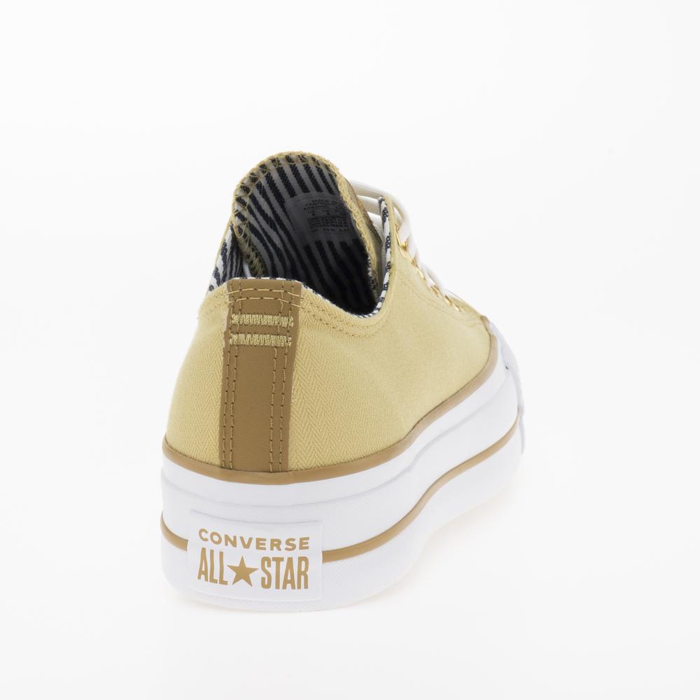 Topánky Converse Chuck Taylor All Star Lift Platform A08109C - žltá