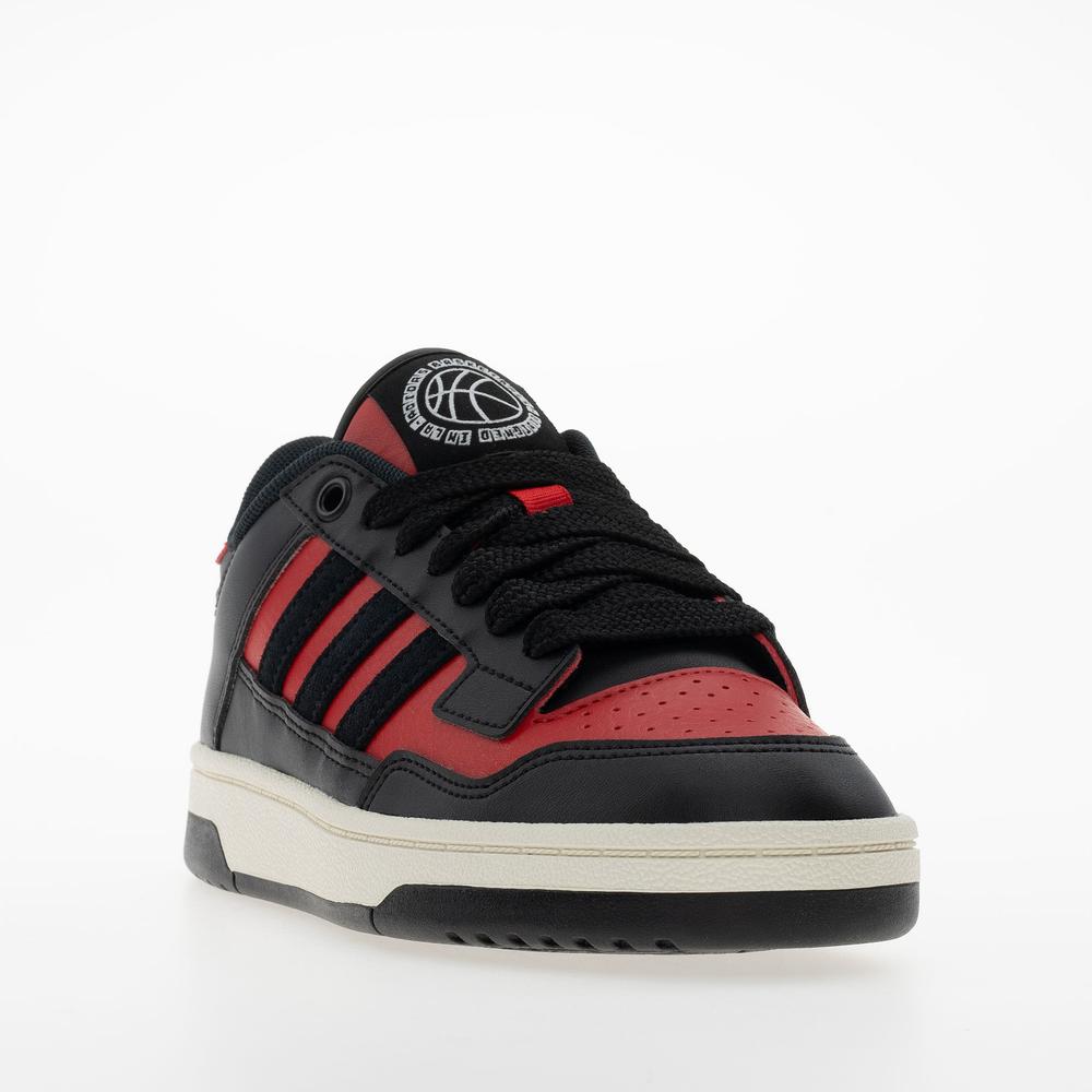Detské topánky adidas Rapid Court Low J JR1020 - čierne