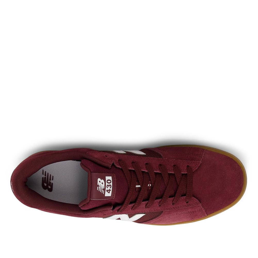 Topánky unisex New Balance Numeric UN430BYG - bordóvé
