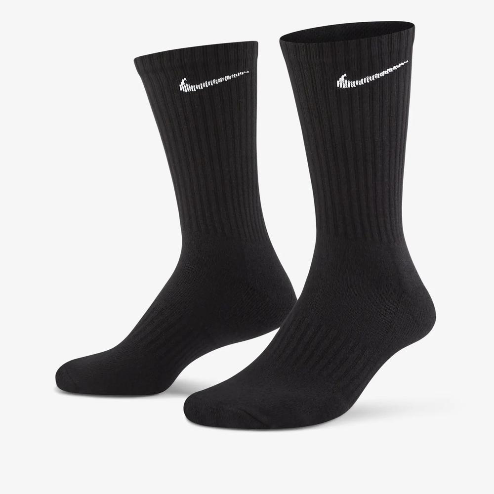 Ponožky Nike Everyday Cushioned Training Crew SX7664-010 - čierne