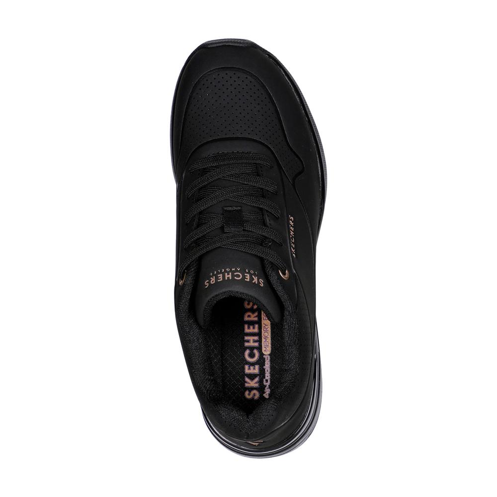Dámske topánky Skechers Million Air Elevated 155401BBK - čierne