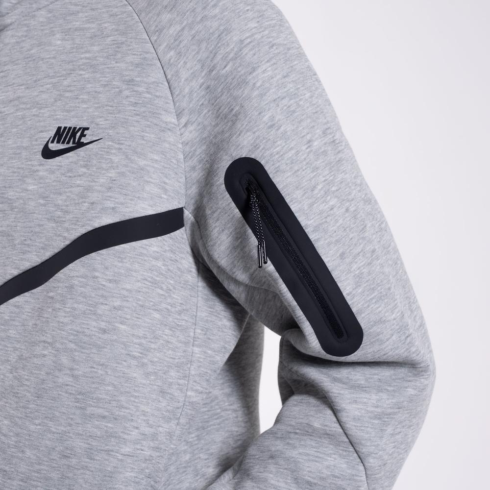 Blúza pánske Nike Tech Fleece Windrunner Full-Zip HV0949-063 - šedý