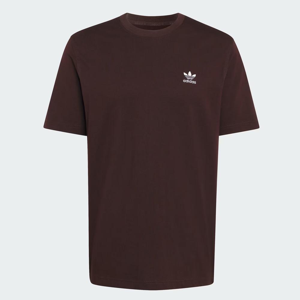 Tričko pánske adidas Originals Trefoil Essentials KE1146 - hnedé