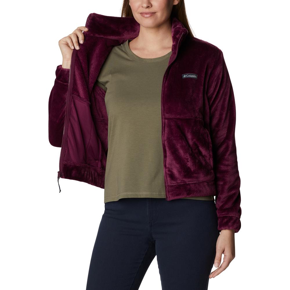 Bunda Columbia Fireside Full-Zip 1997931616 - bordóvé