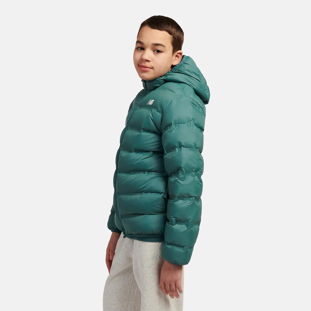 Detské bunda New Balance LAKB0036NUS - zelené