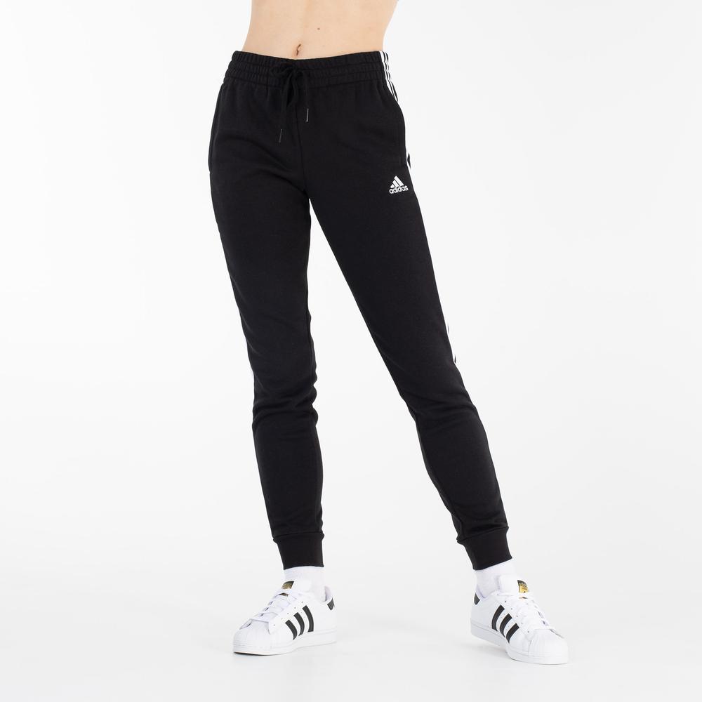 Nohavice adidas Essentials Fleece 3-Stripes GM5551 - čierne