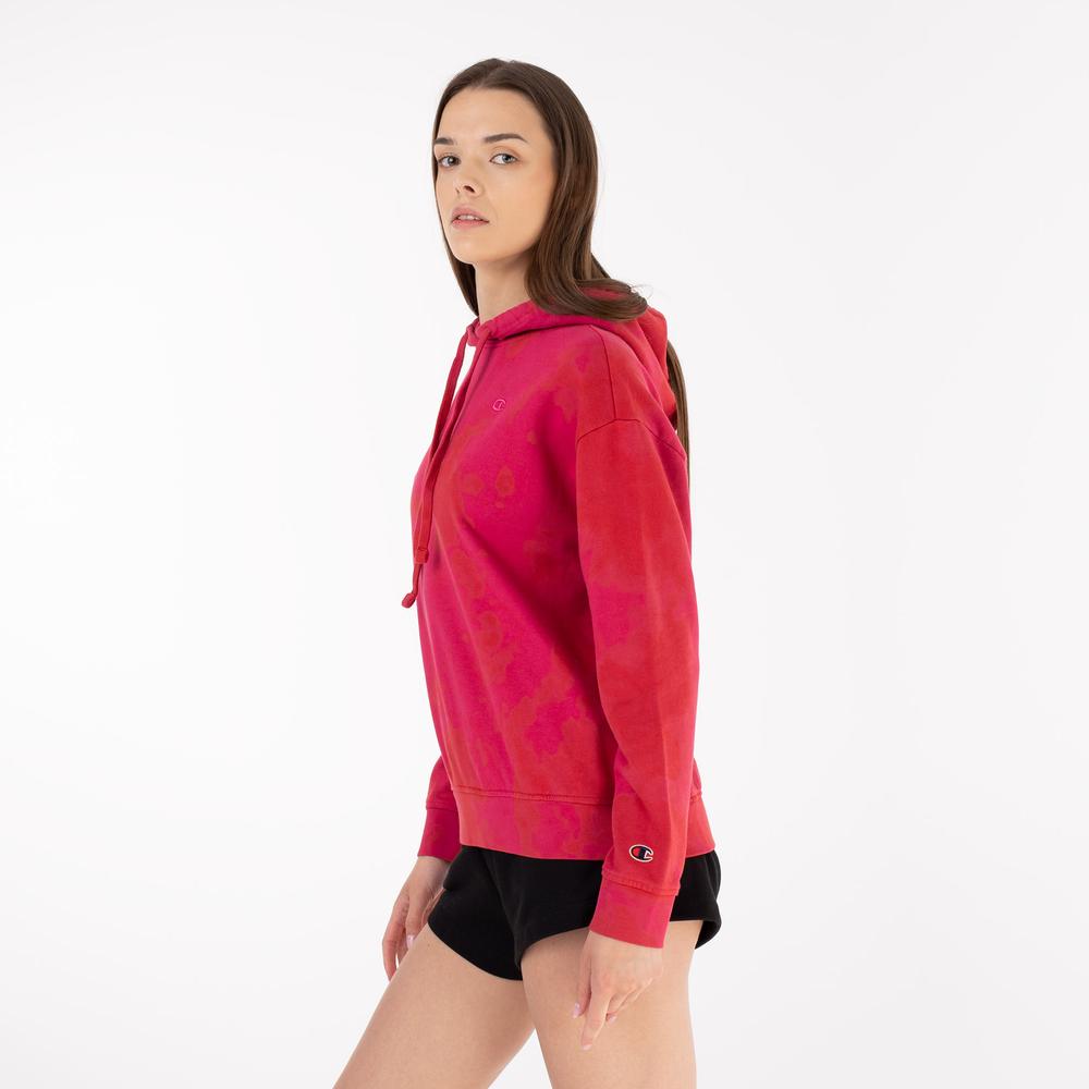 Blúza Champion Hooded Sweatshirt 116071-PS025 - červené