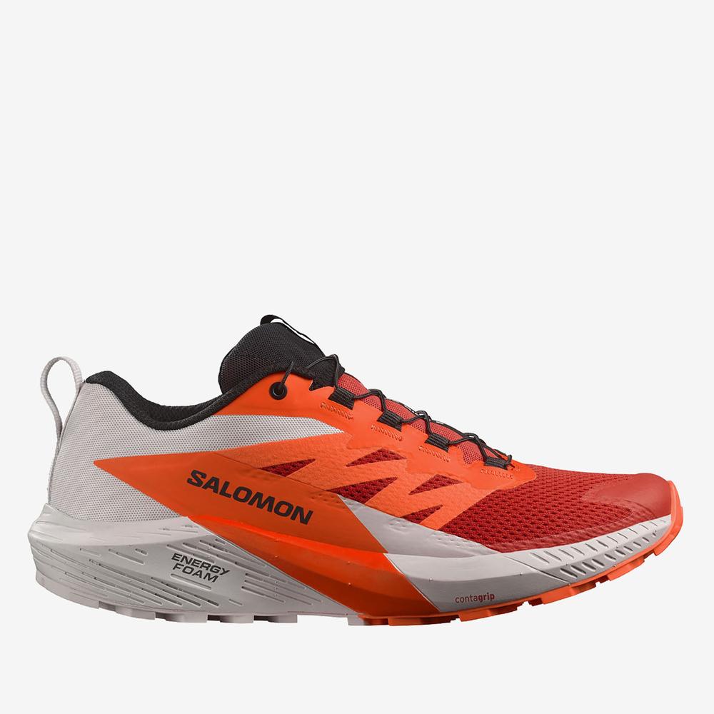 Topánky Salomon Sense Ride 5 L47046200 - pomarančové