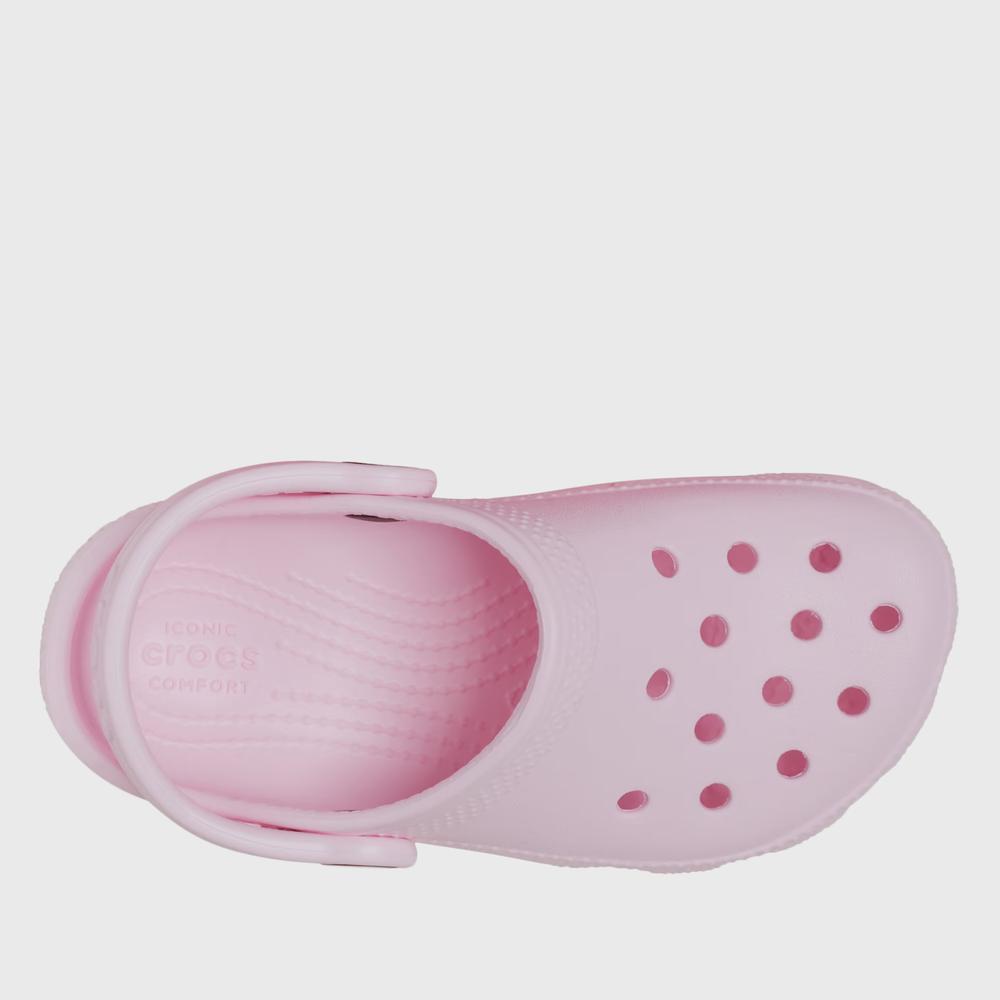 Klapky Crocs Classic Clog 206991-6ZW - ružové