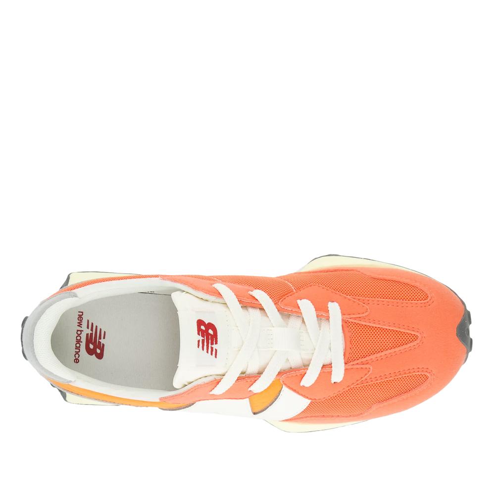 Detské topánky New Balance GS327RF - pomarančové