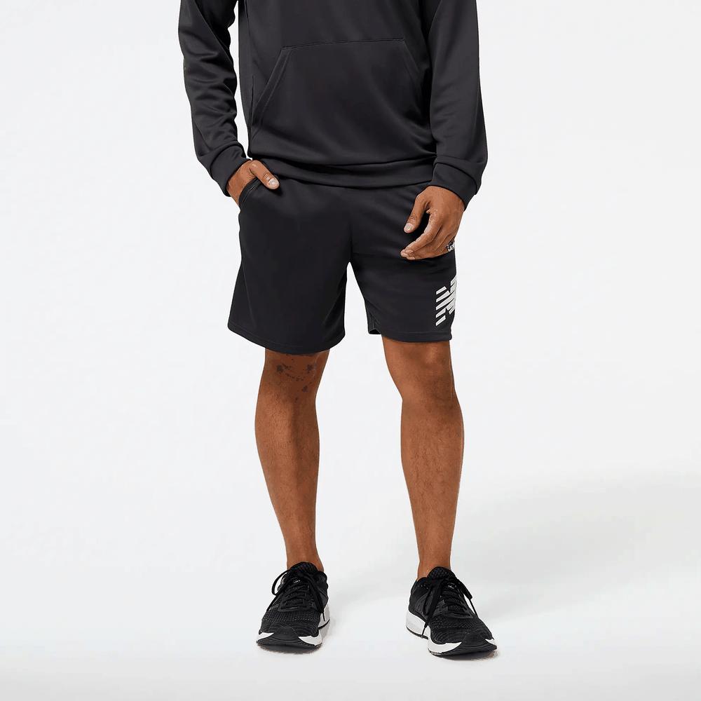 Pánske šortky New Balance MS31127PHM – čierne