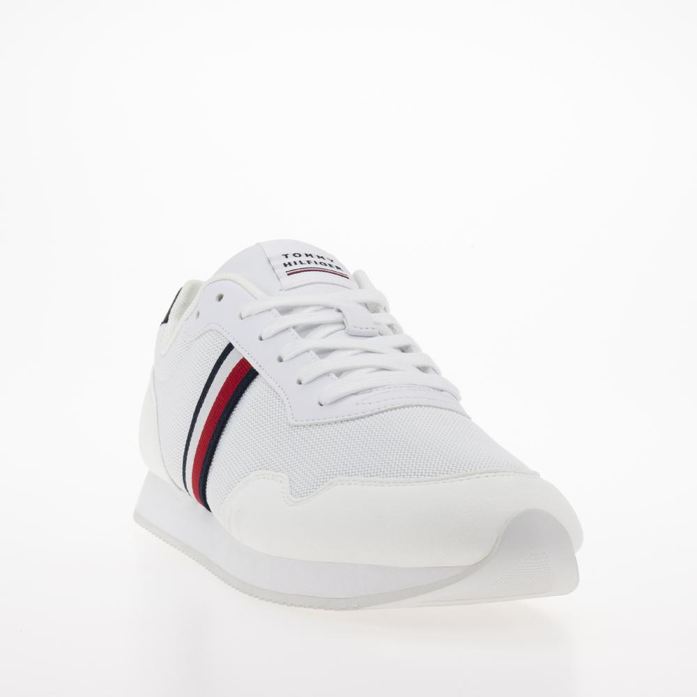 Topánky Tommy Hilfiger Core Lo Runner FM0FM04504-YBS - biele