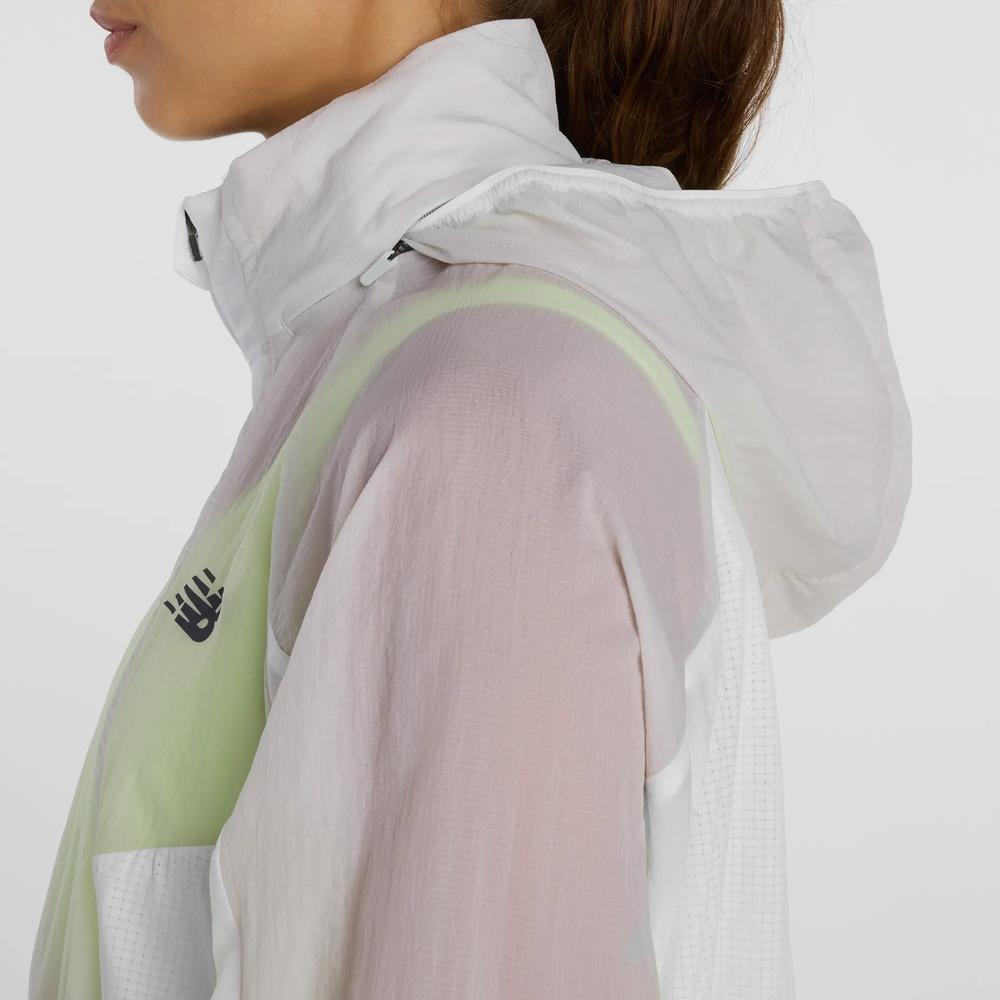 Dámská bunda New Balance WJ61J326GYM - šedý