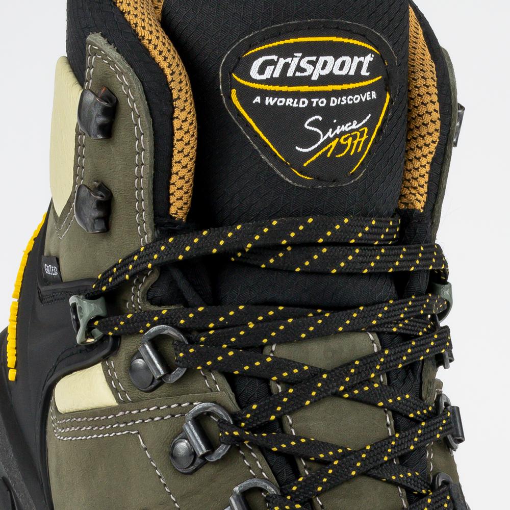 Topánky Grisport Trekking 15003N3G - zelené