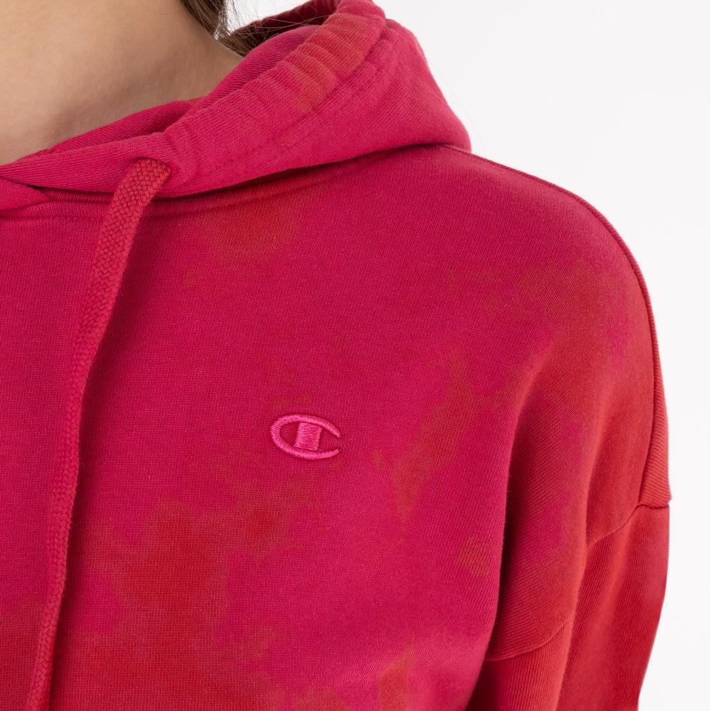 Blúza Champion Hooded Sweatshirt 116071-PS025 - červené