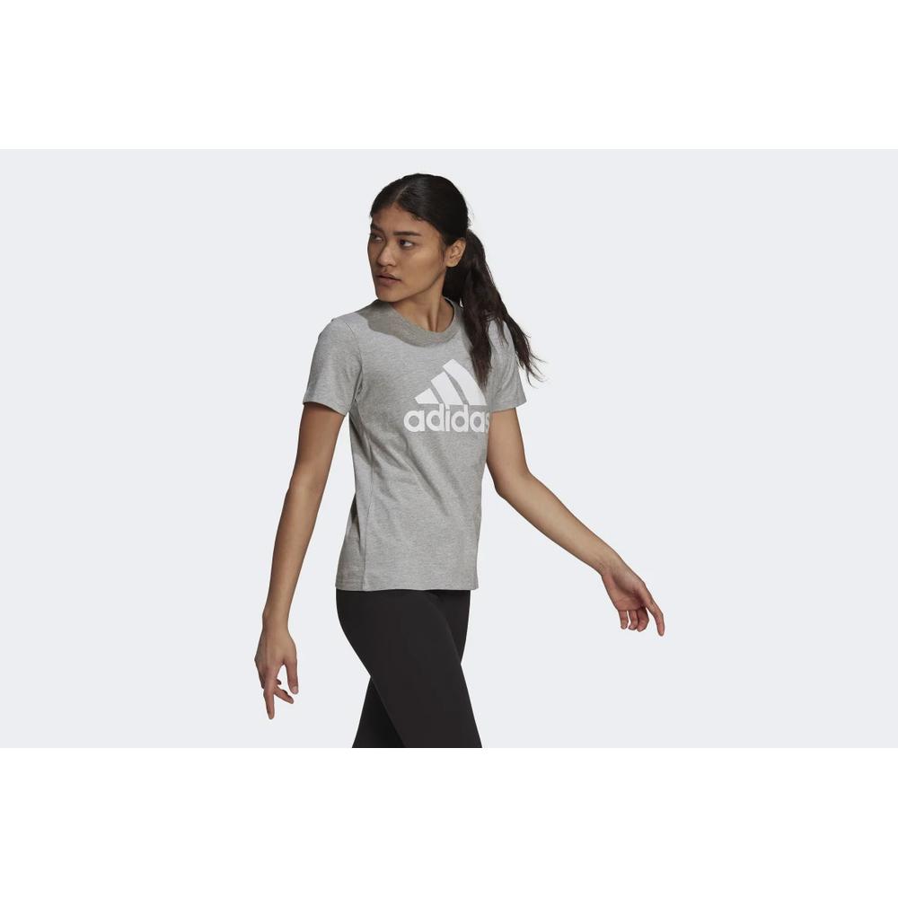 Tričko adidas Loungewear Essentials Logo Tee H07808 - šedý
