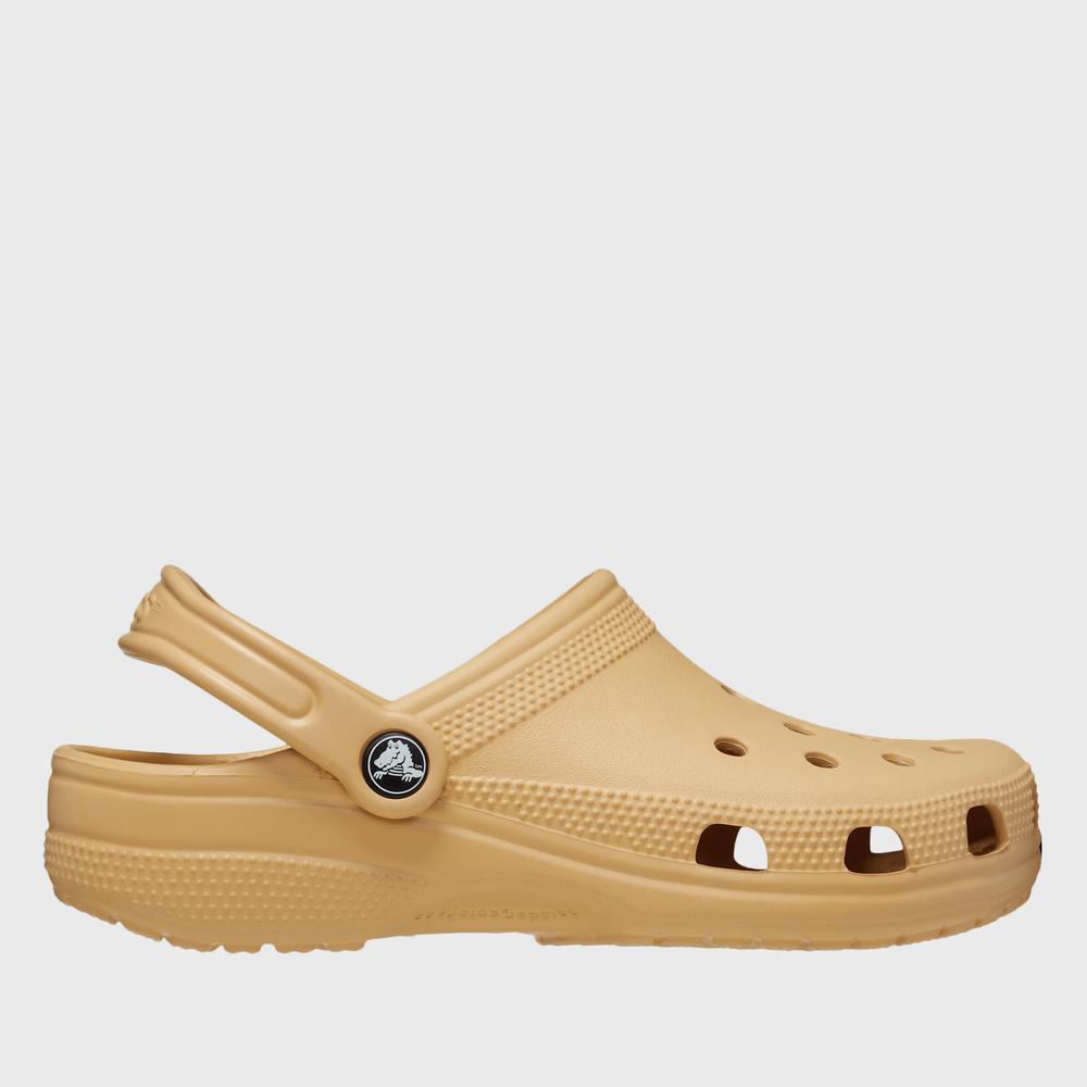 Klapky Crocs Classic Clog 10001-209 - hnědé
