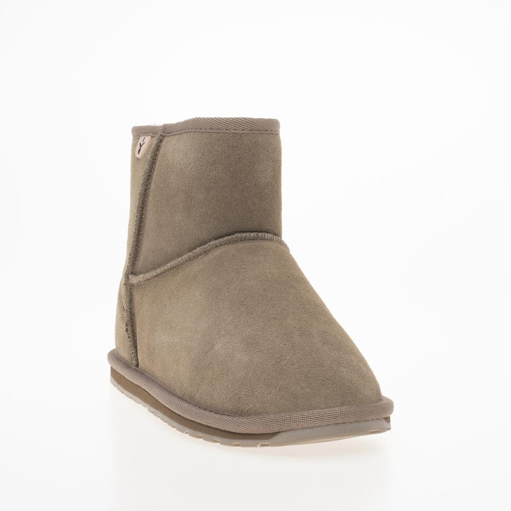 Topánky Emu Australia Wallaby Mini Teens T10103MUSH - hnedé