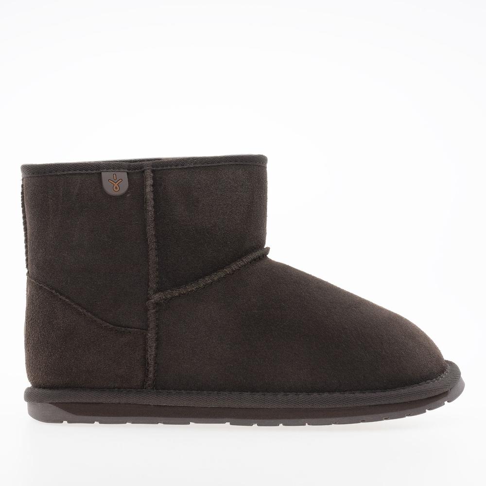 Detské topánky Emu Australia Wallaby Mini K10103CHOC - hnedé