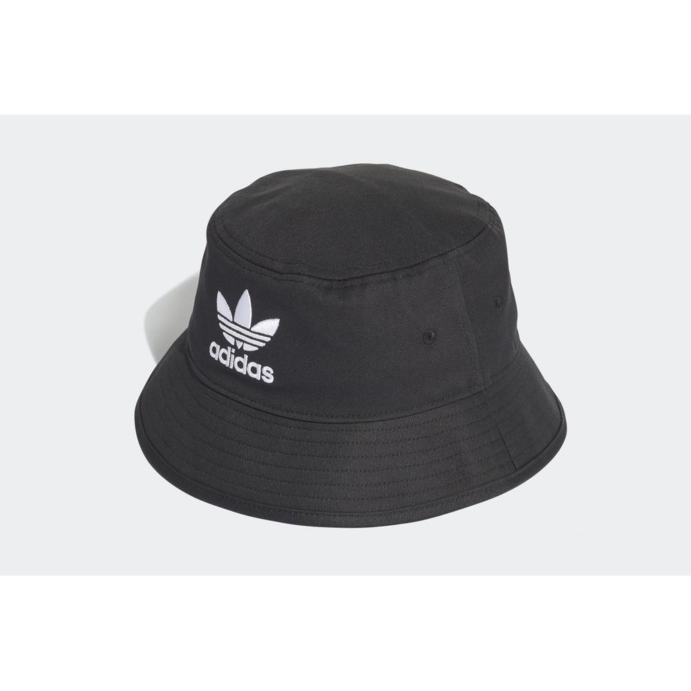 Klobúk adidas Originals Adicolor Trefoil Bucket Hat AJ8995 - čierne