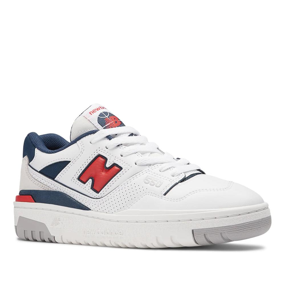 Detské topánky New Balance GSB550ED - biele