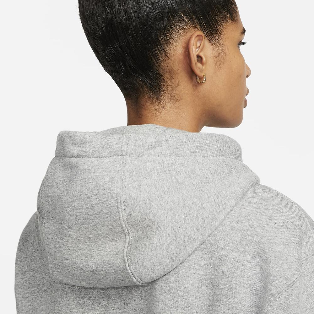 Blúza Nike Nsw Club Hoodie Fz BV2645-063 - šedý