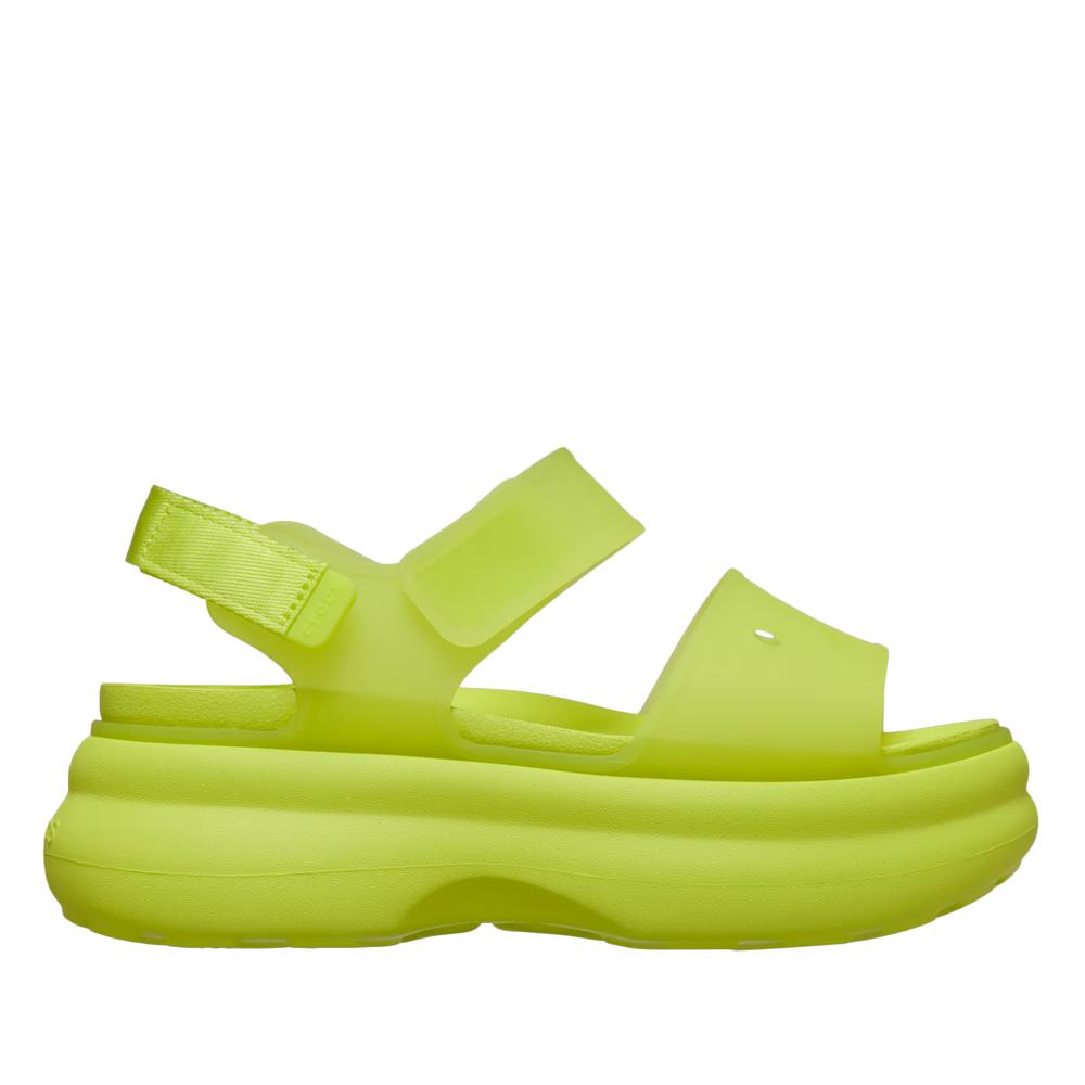 Dámske sandále Crocs Soho Frosted Y-Strap 212651-738 - zelené