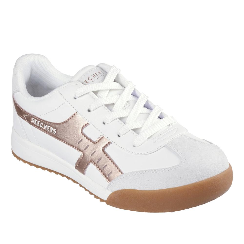 Dámske topánky Skechers Zinger Metallic Roads 177500WTRG - biele