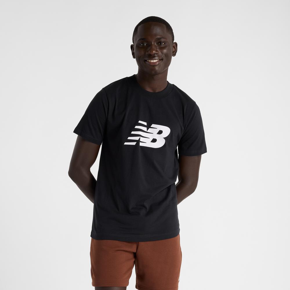 Pánske tričko New Balance MT43906BK - čierne