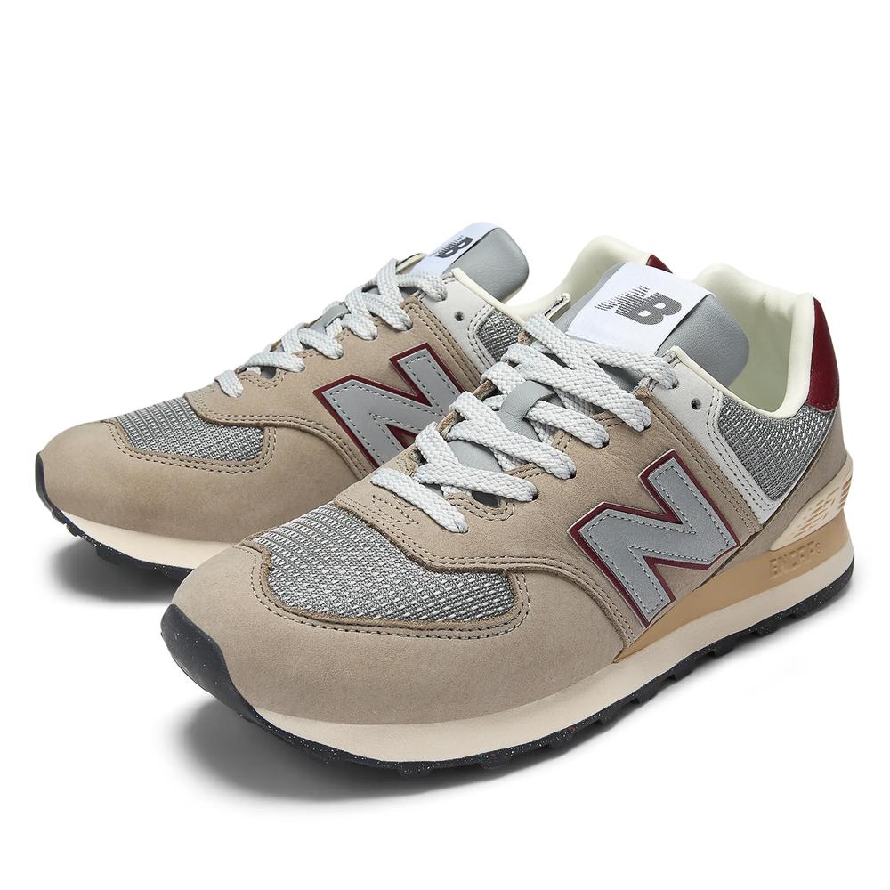 Unisex topánky New Balance U574SKB - béžové