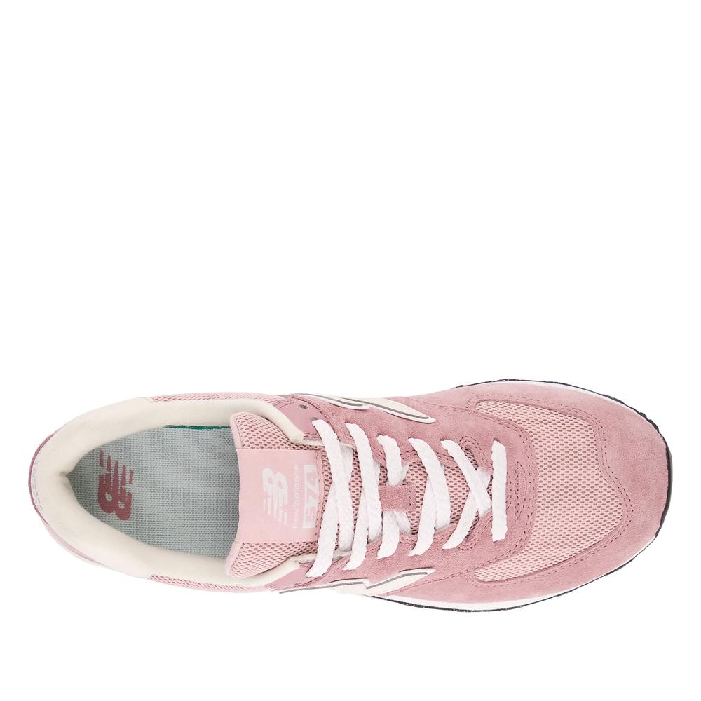 Topánky New Balance U574BWE - ružové