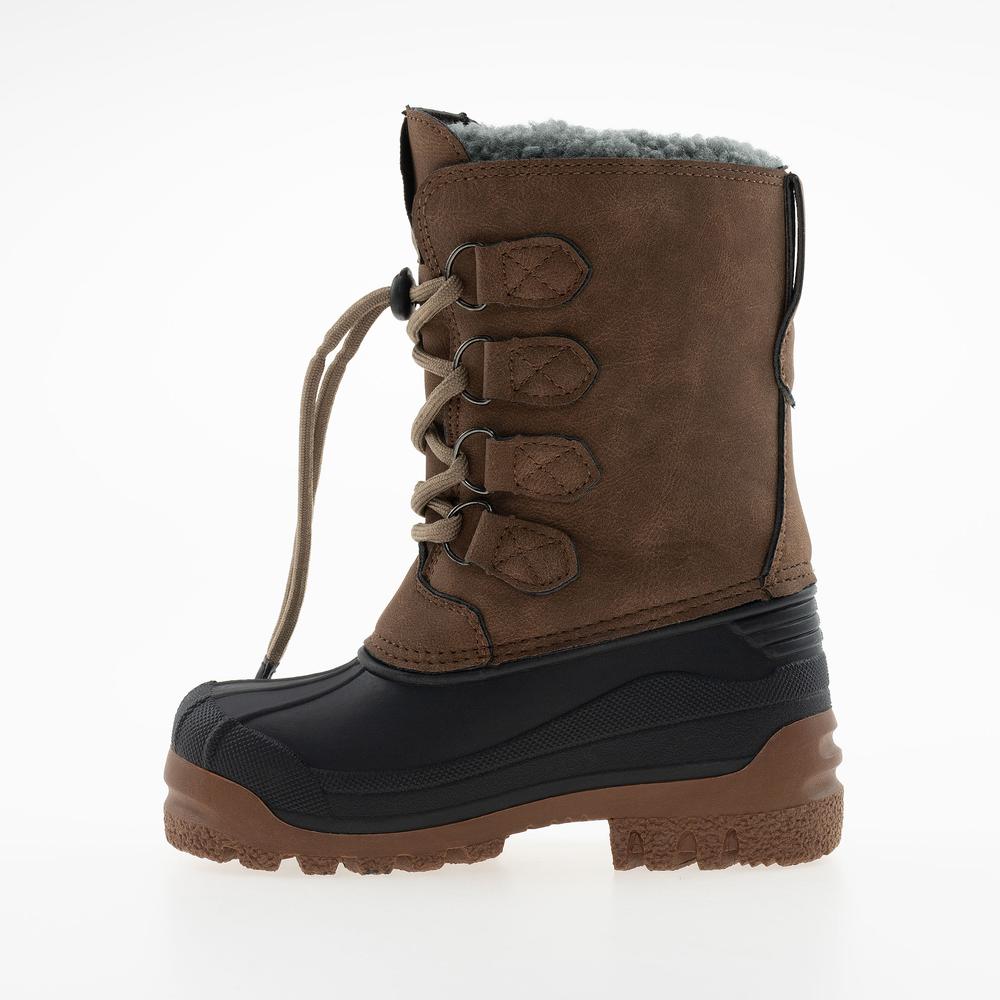 Detské topánky Lee Cooper LCJ-24-44-2842K - hnedé