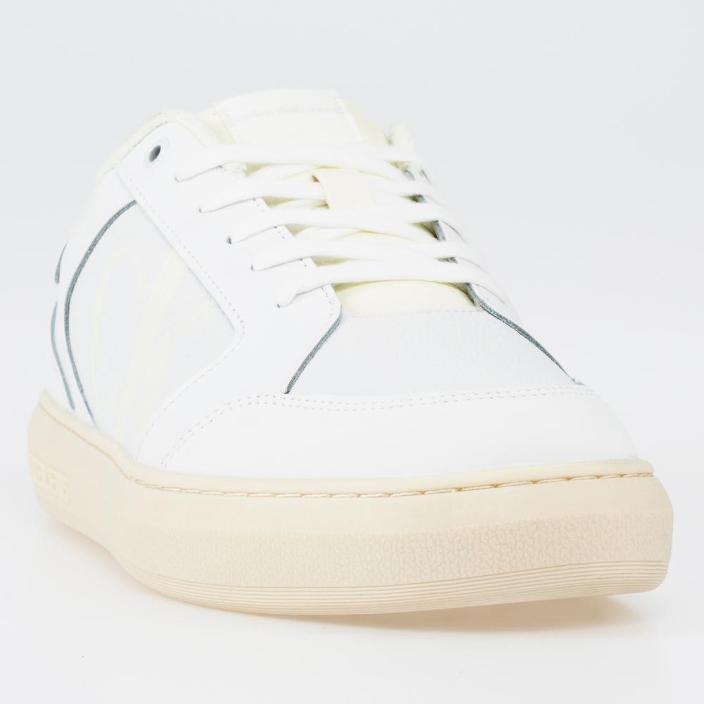 Topánky Calvin Klein Casual Cupsole Lth-Pu Mono YM0YM00573-0K7 - biele