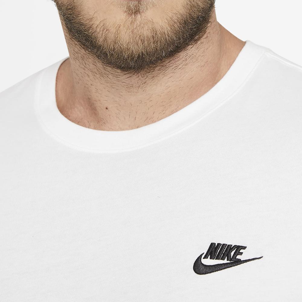 Tričko pánske Nike Sportswear Club AR4997-101 - biele