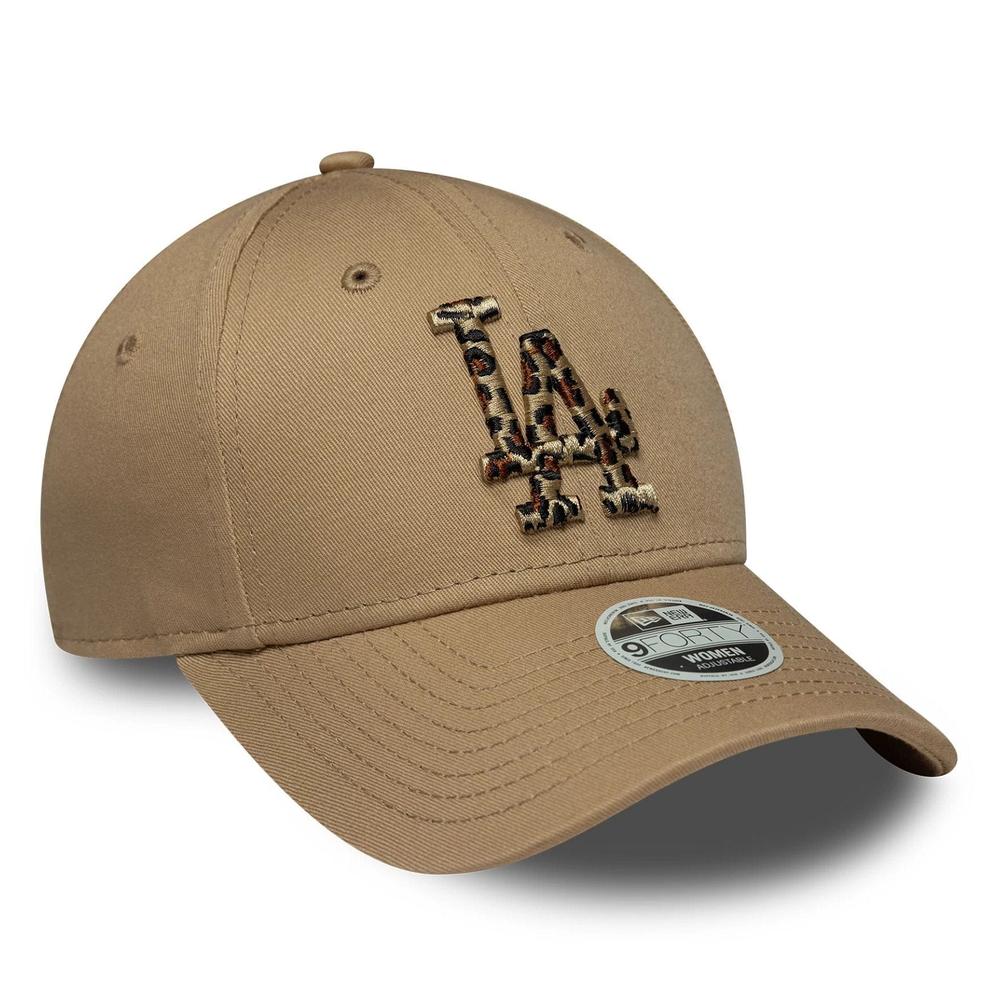 Dámská Čiapka New Era LA Dodgers MLB Animal Infill 9FORTY 60771742 - béžové