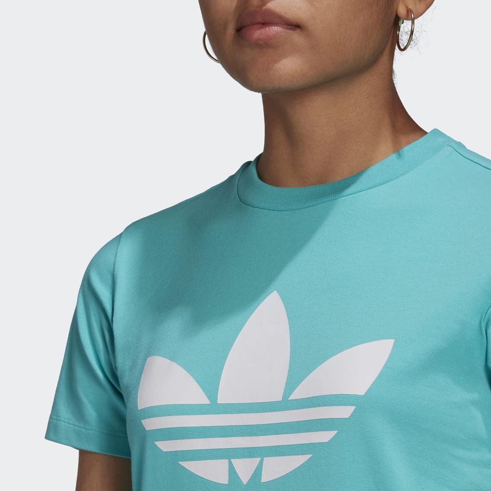 Tričko adidas Adicolor Classics Trefoil Tee HE6869 - modré