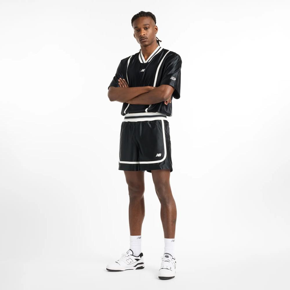 Pánske šortky New Balance MS51608BK - čierne