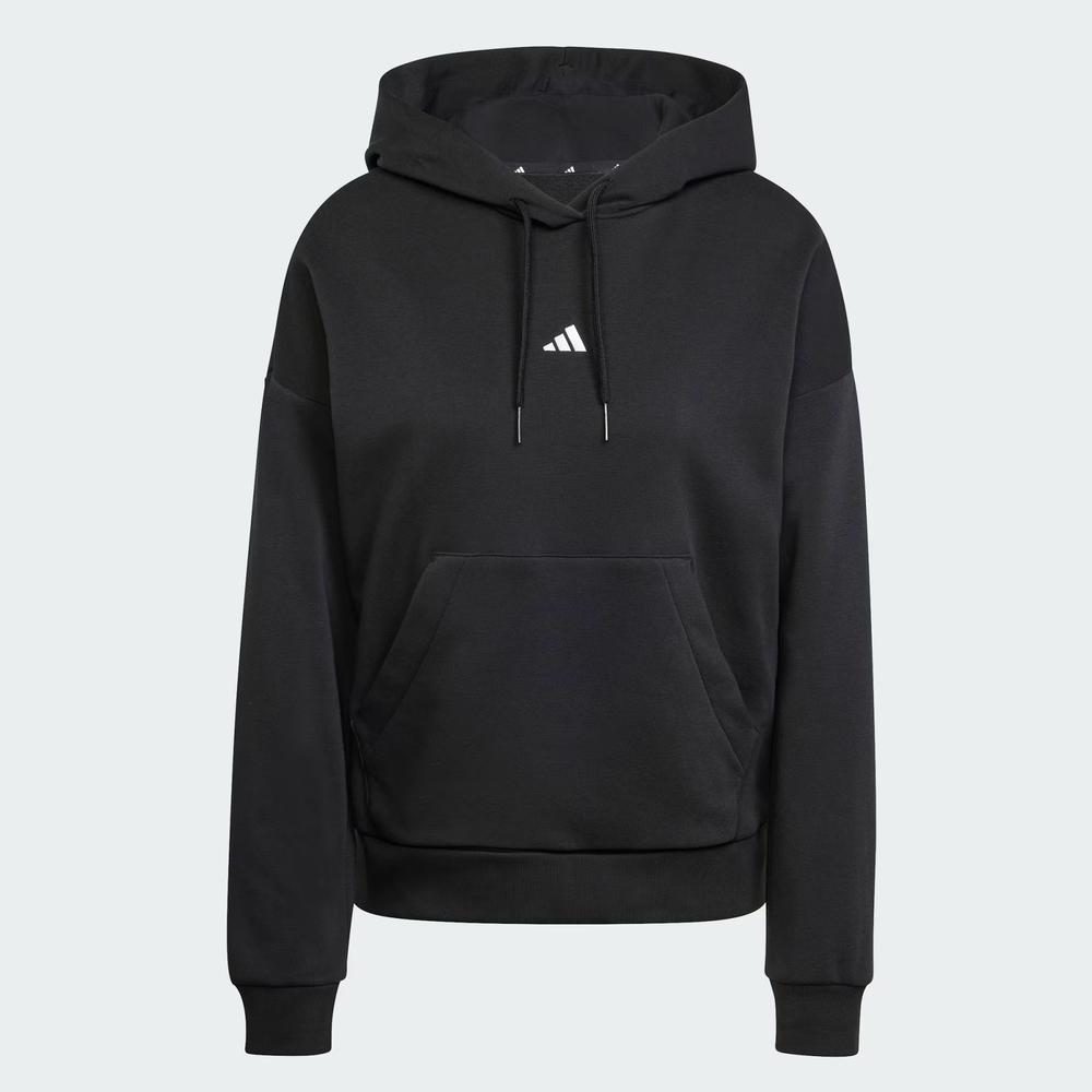 Dámská blúza adidas Sportswear Essentials Small Logo Feel Cozy Hoodie JN1861 - čierne