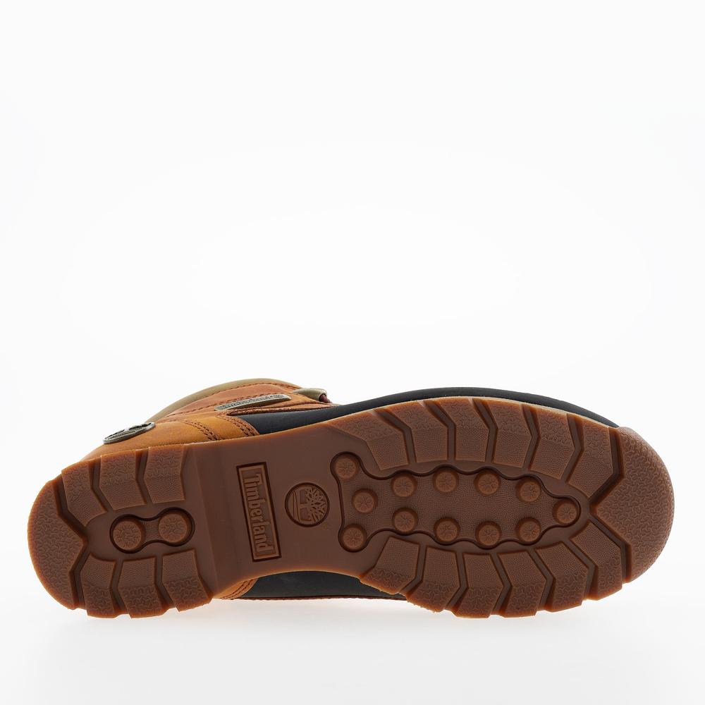 Pánske topánky Timberland Euro Sprint Mid Lace A2K84EJD - hnedé