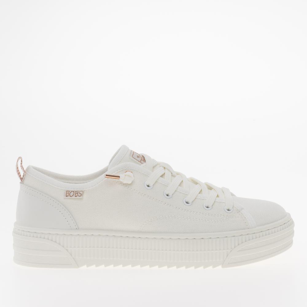 Topánky Skechers BOBS Copa 114640OFWT - biele