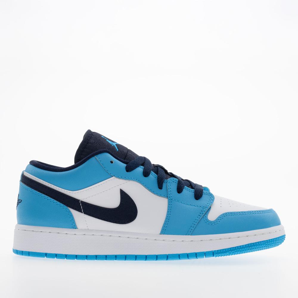 Detské topánky Air Jordan 1 Low 553560-144 - modré