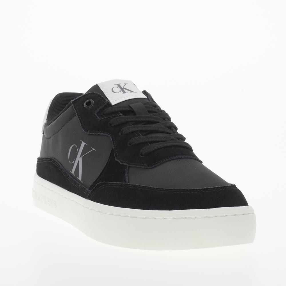 Topánky Calvin Klein Classic Cupsole Iconic Nylon YM0YM01100-0GM - čierne