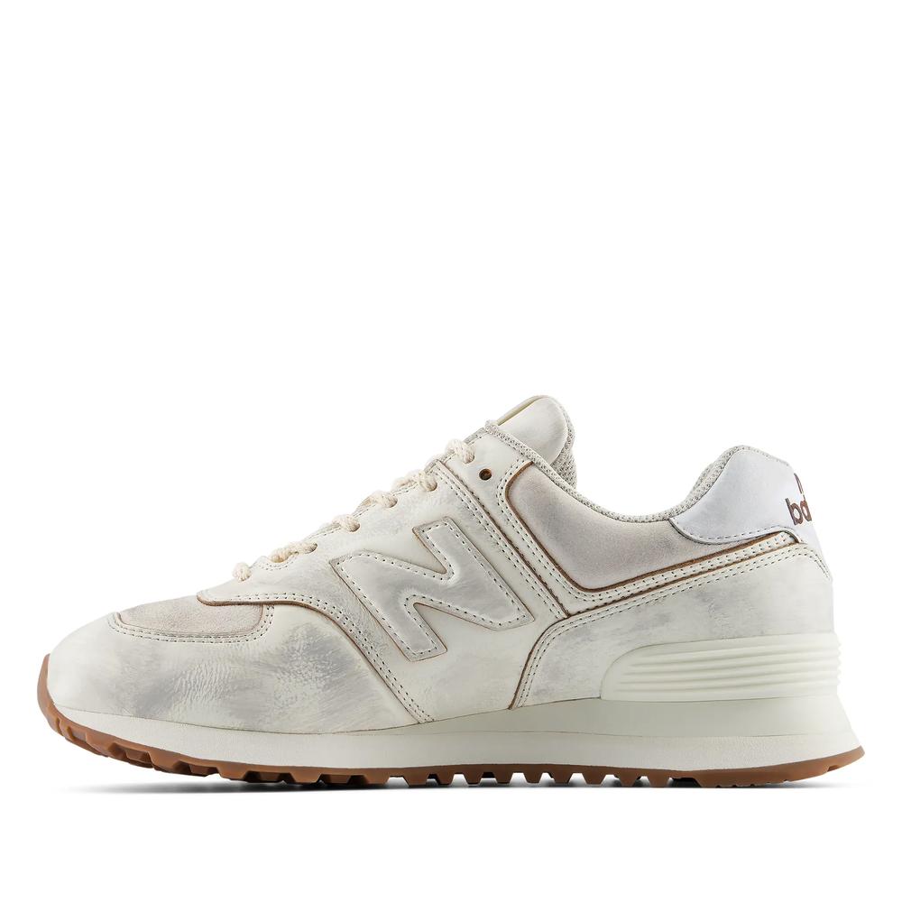 Dámske topánky New Balance W574HF - béžové