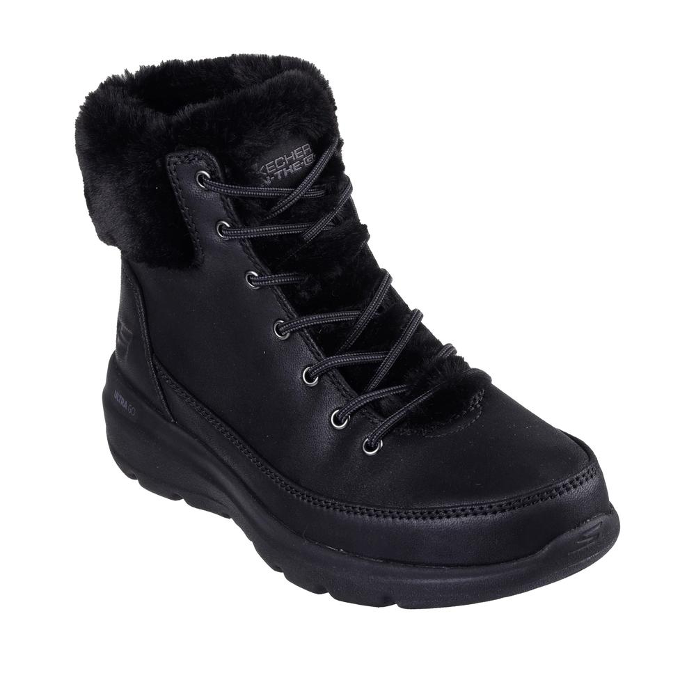 Topánky dámske Skechers Glacial Ultra Wonderland 144202BBK - čierne