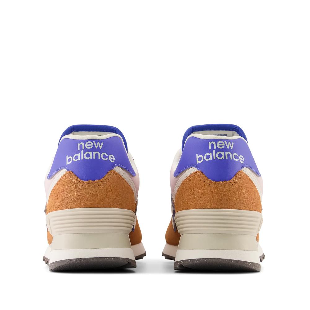 Topánky New Balance WL574QB – hnedý