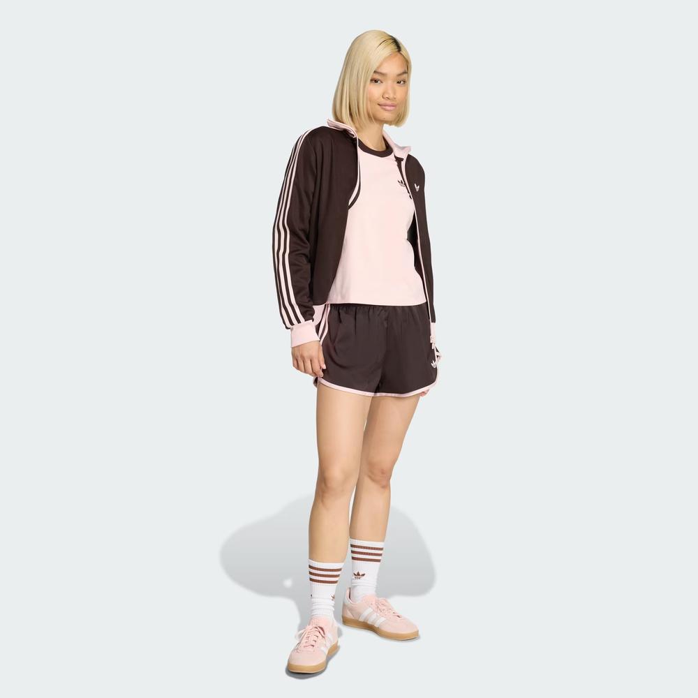 Dámská tričko adidas Originals 3-Stripes Slim KC9016 - ružové