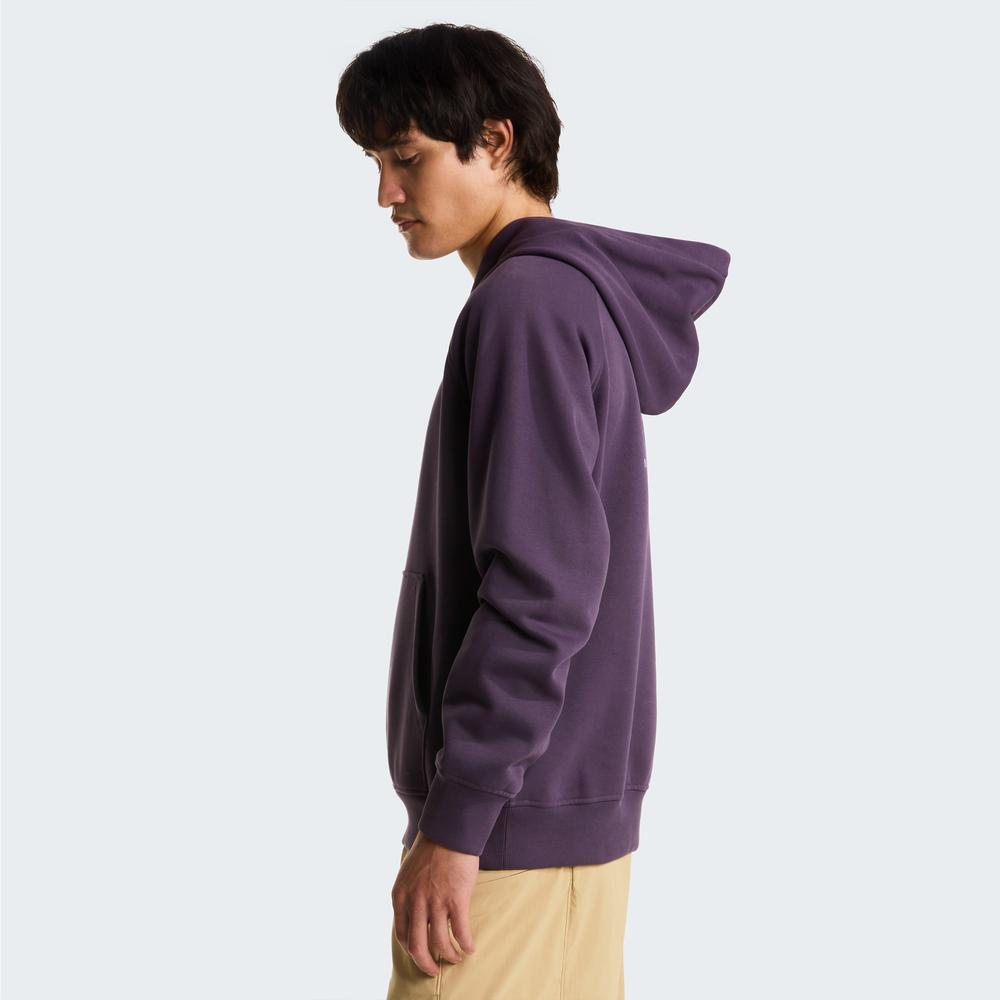 Pánske blúza The North Face Raglan Box NSE 0A89F9G5O1 - fialové